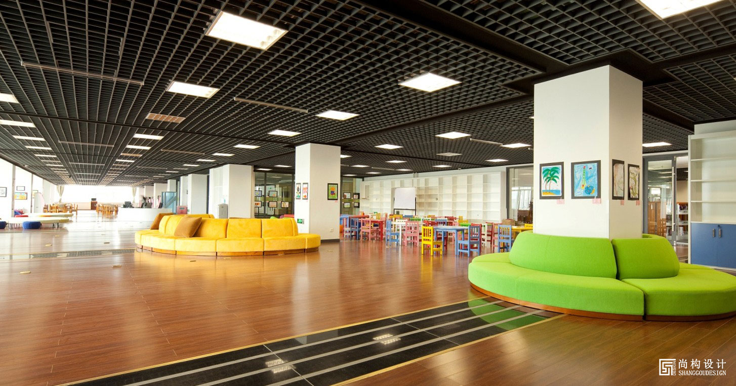 Erdos Library Interior Design