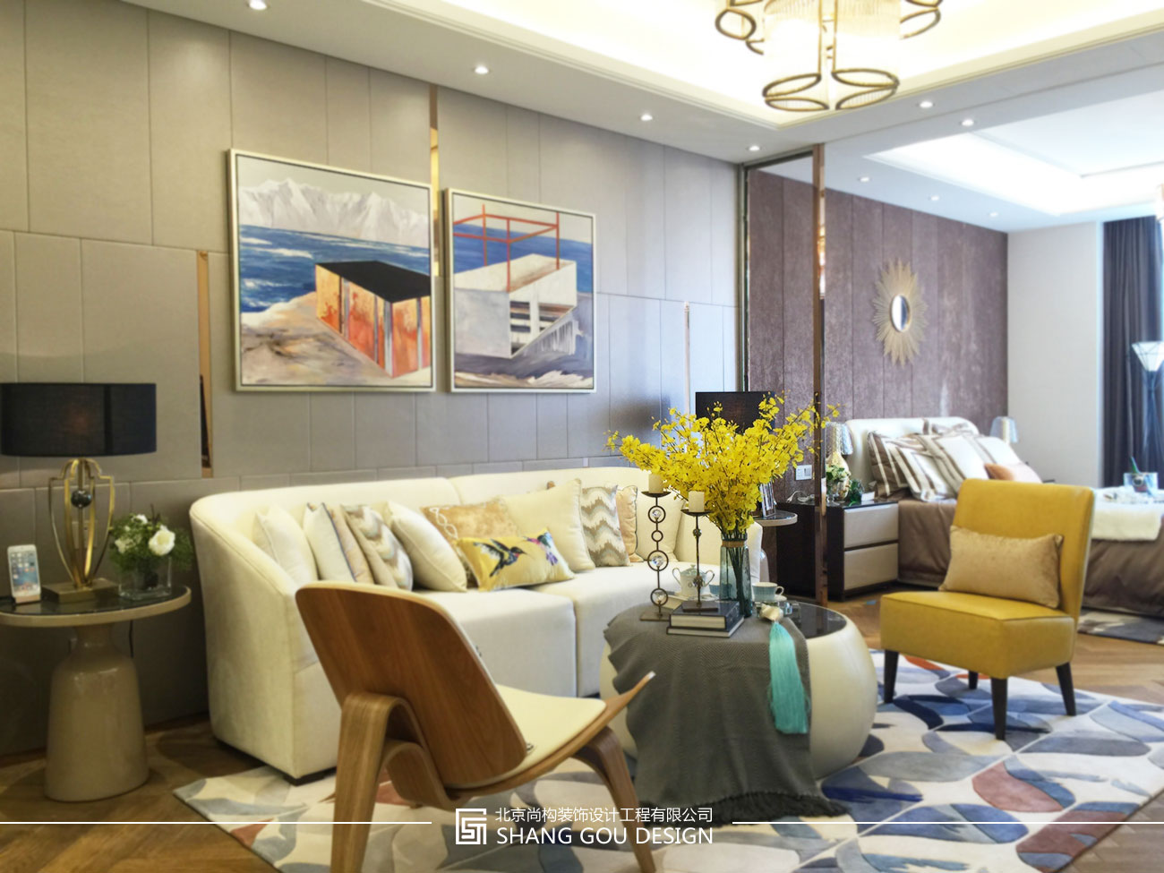 Beijing-Bigview Apartment Soft Decoration Design